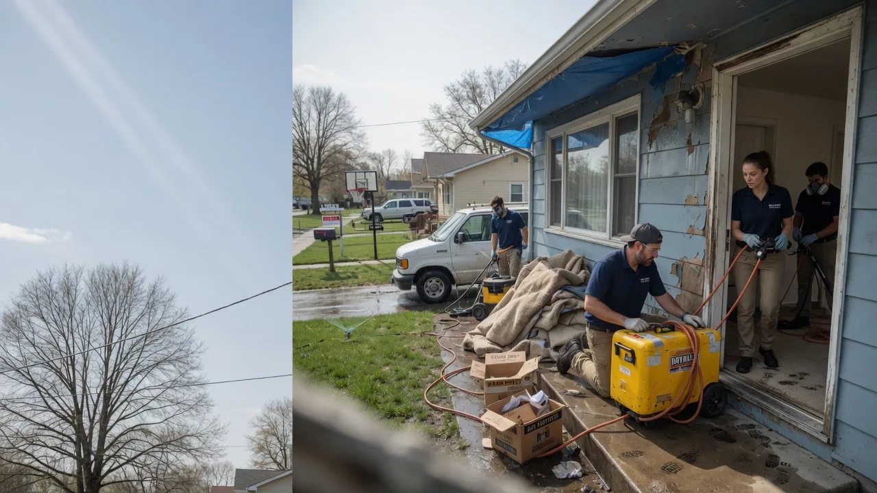 Basement Flood Cleanup in Menominee, MI near me
